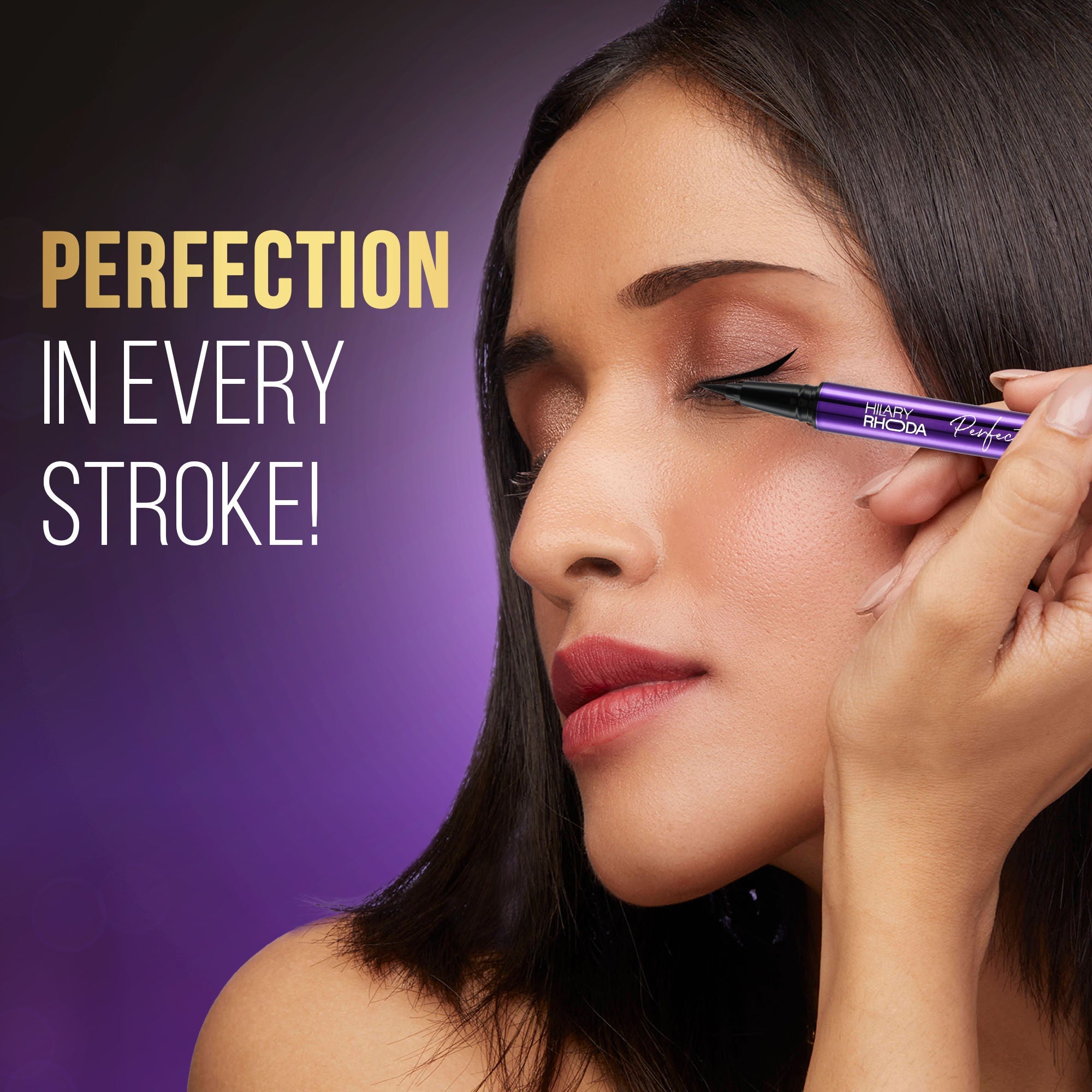 Hilary Rhoda Perfection Waterproof Pen Eyeliner | Grab2Buy