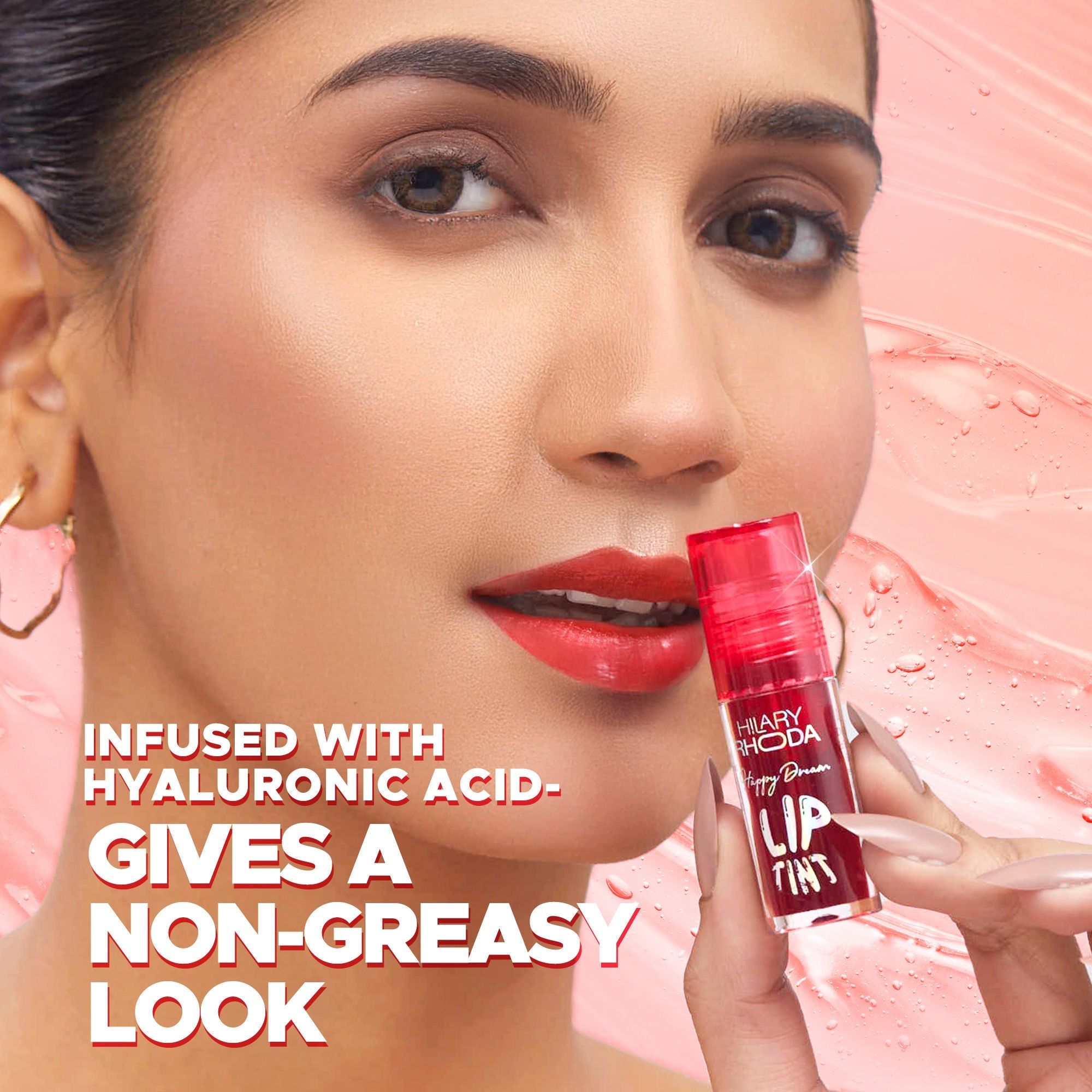 Hilary Rhoda Happy Dream Lip Tint - Peach Wish 01