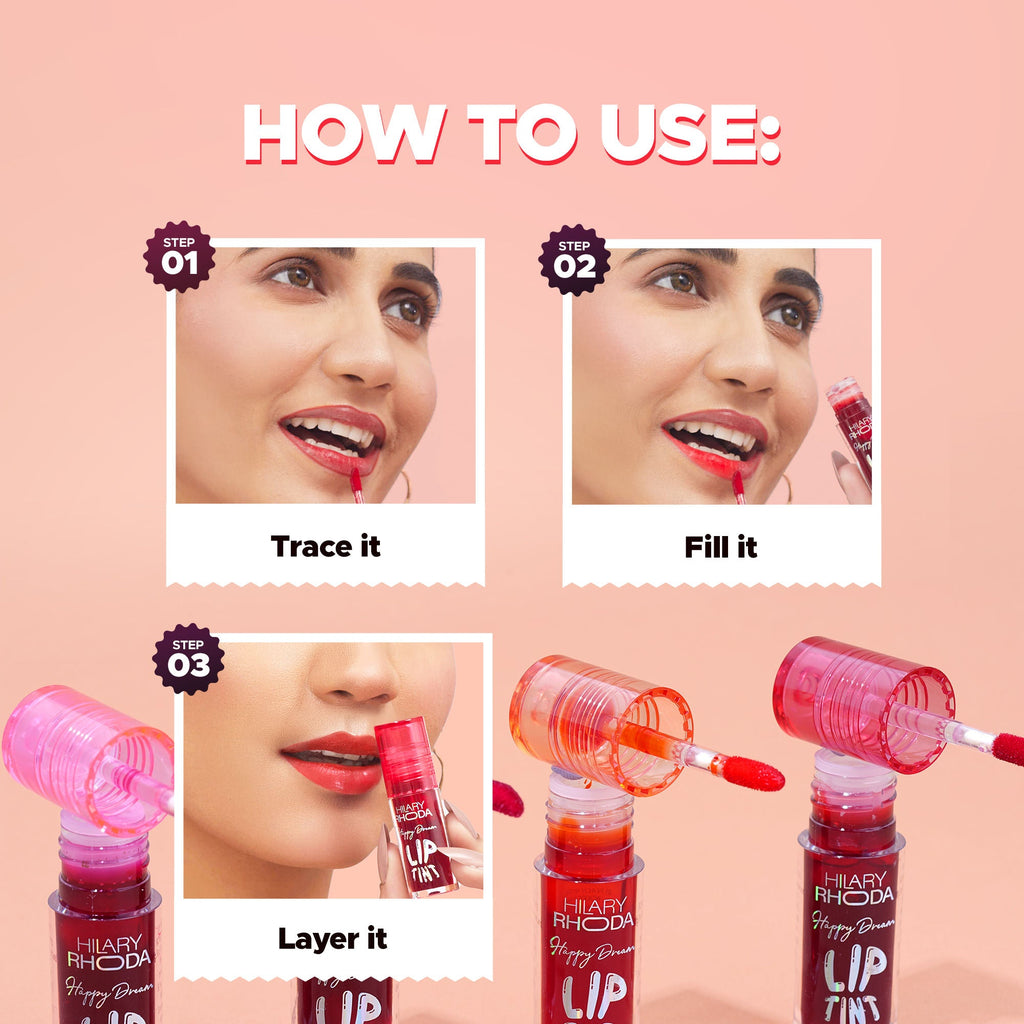 Hilary Rhoda Happy Dream Lip Tint - Cherry Bliss 04
