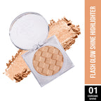 Hilary Rhoda Flash Glow Shine Reflective Highlighter - Chrome Shine 01 | Grab2Buy