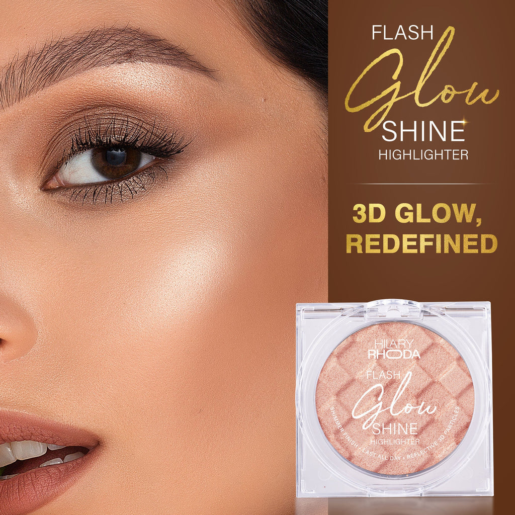 Hilary Rhoda Flash Glow Shine Reflective Highlighter - Gold Shine 04 | Grab2Buy