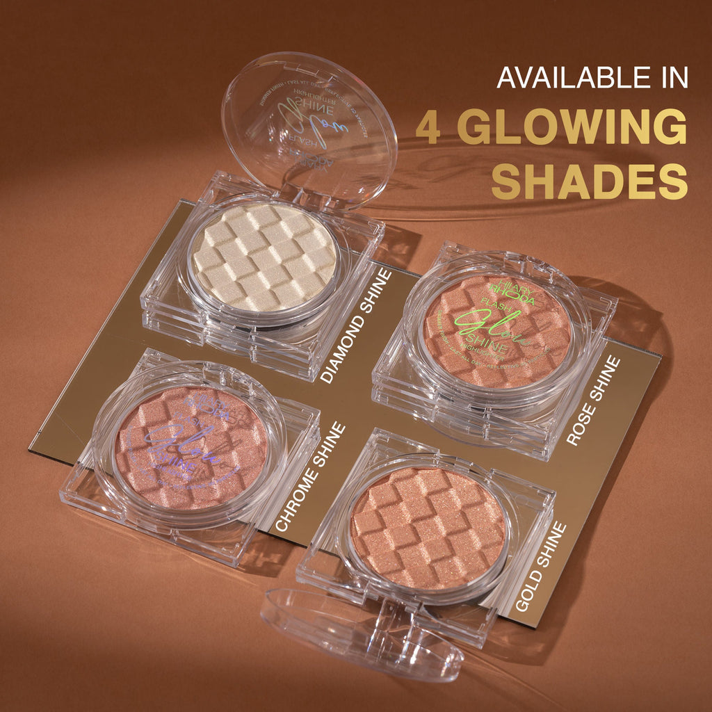 Hilary Rhoda Flash Glow Shine Reflective Highlighter - Gold Shine 04 | Grab2Buy