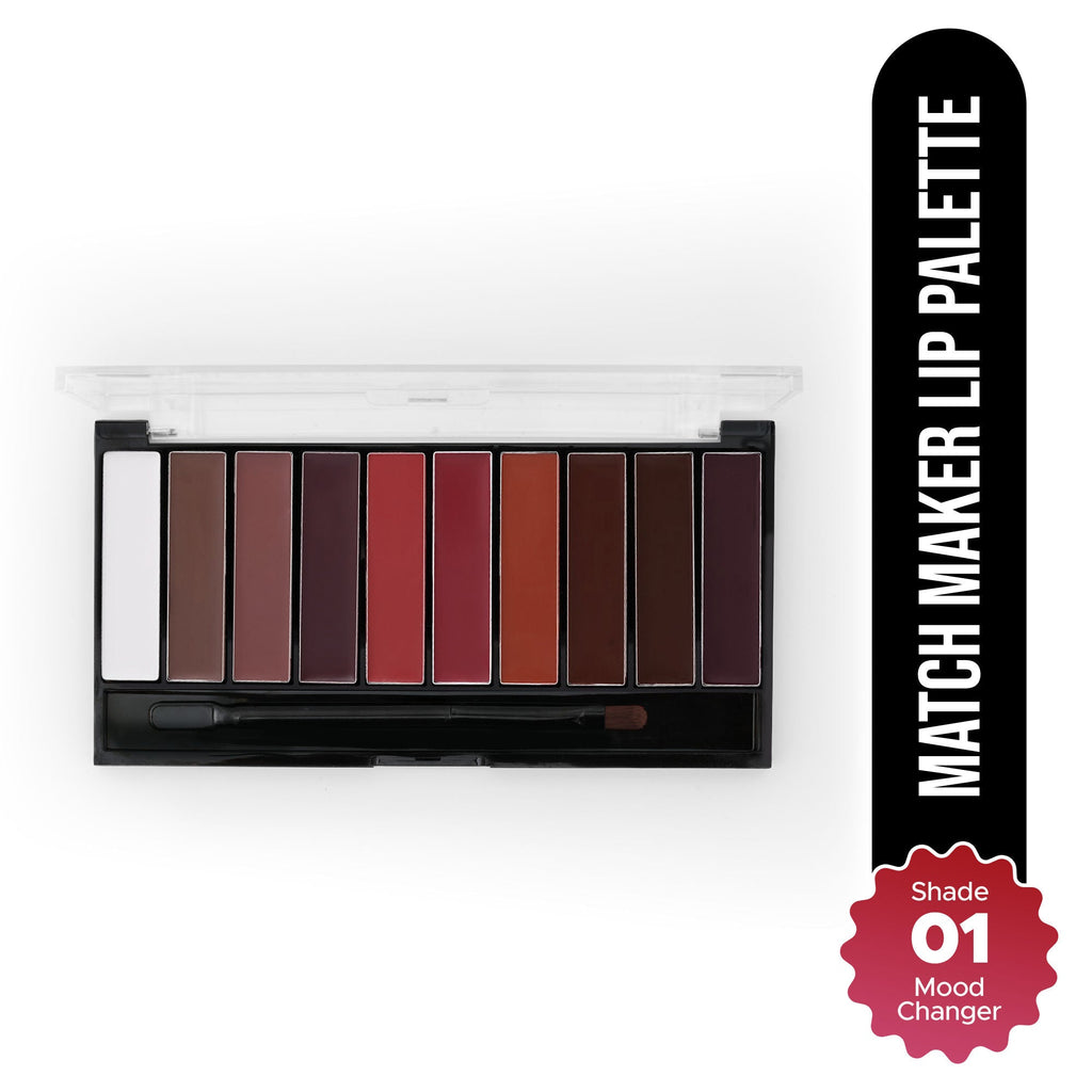 Hilary Rhoda Match Maker Waterproof Lip Palette - Mood Changer 01 | Grab2Buy