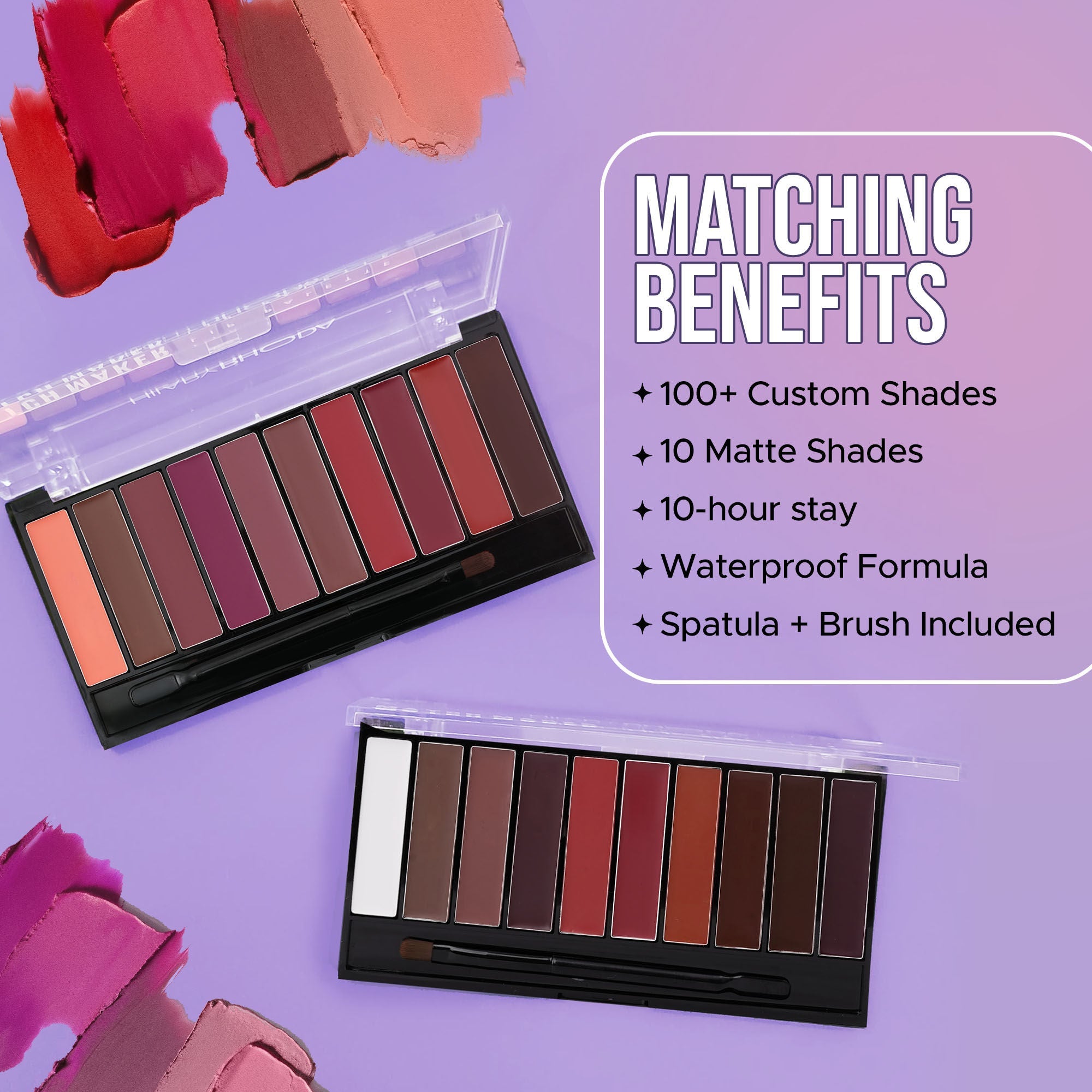 Hilary Rhoda Match Maker Waterproof Lip Palette - Mood Changer 01 | Grab2Buy