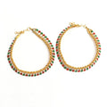Mominos Fashion Kamal Johar Multi Kundan Anklets | Grab2Buy