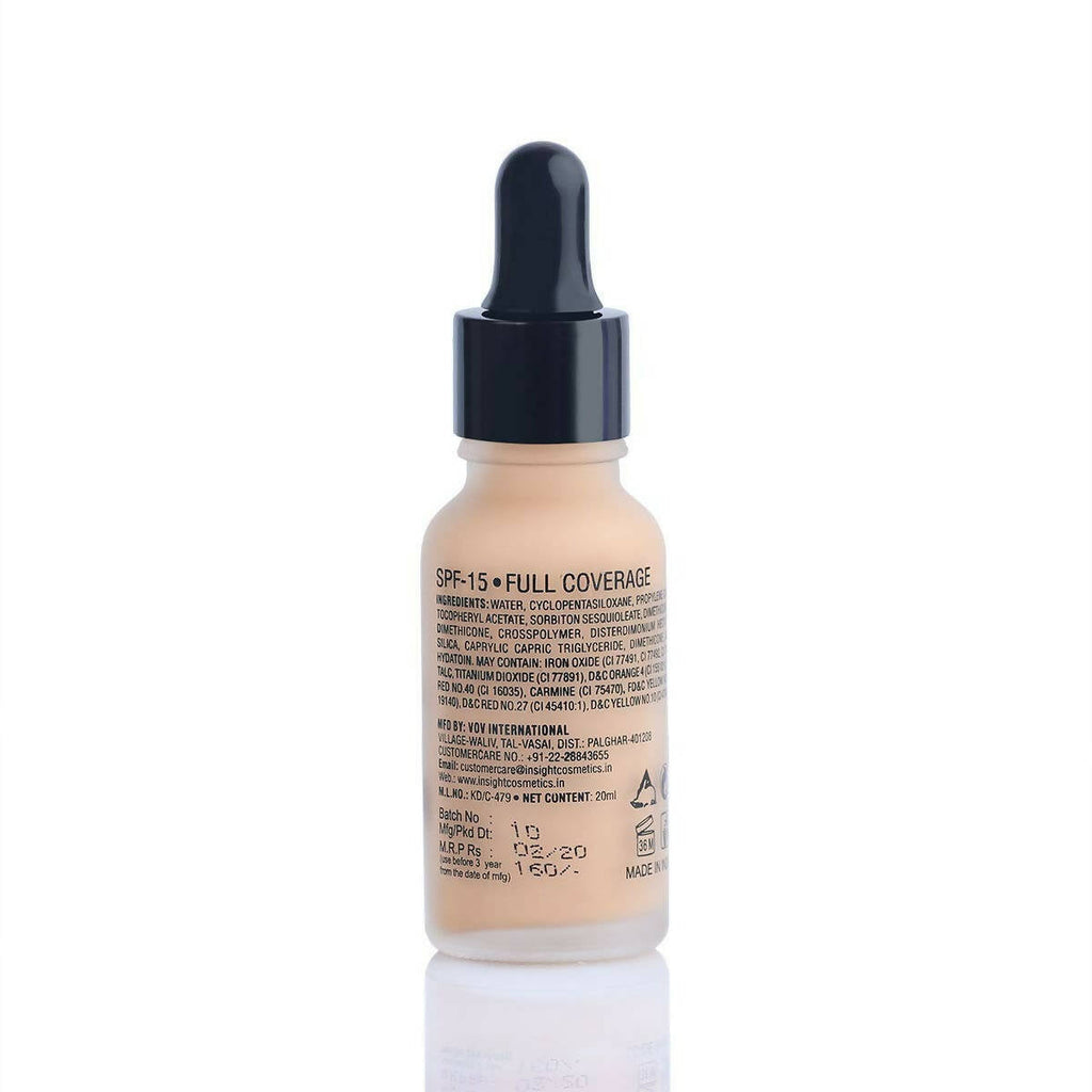 Insight Cosmetics Ultra-Thin Second Skin Long Wear Liquid Foundation - Rose Belge | Grab2Buy