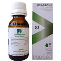 Doliosis Homeopathy D3 Headache Drops | Grab2Buy