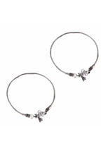 Mominos Fashion Oxidised Silver-Plated Anklets | Grab2Buy