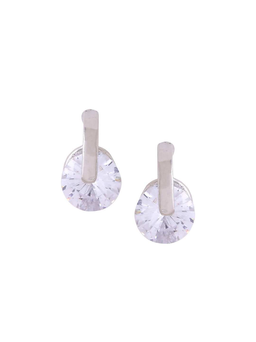 NVR Women Cz Studded Studs Earrings | Grab2Buy