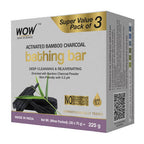 Wow Skin Science Activated Bamboo Charcoal Bathing Bar | Grab2Buy