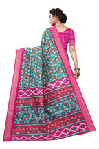 Vamika Rama Green Linen Jari Border Saree (JANKI RAMA) | Grab2Buy