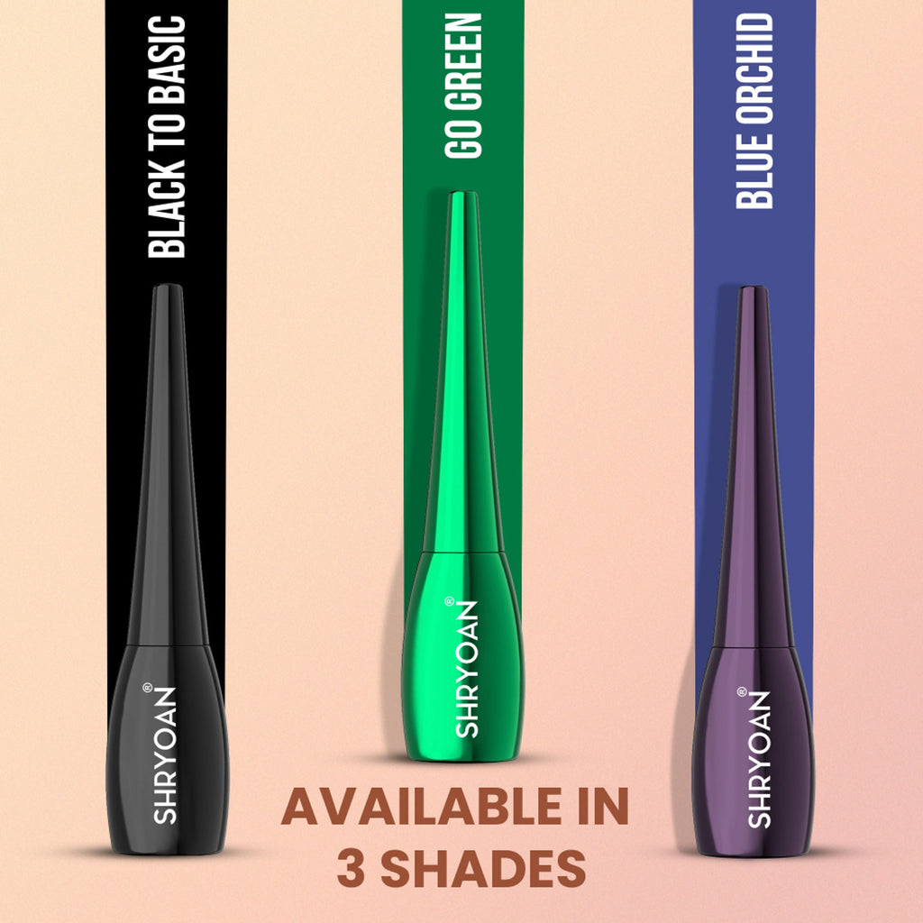 Shryoan Super Flow Eyeliner - Green | Grab2Buy