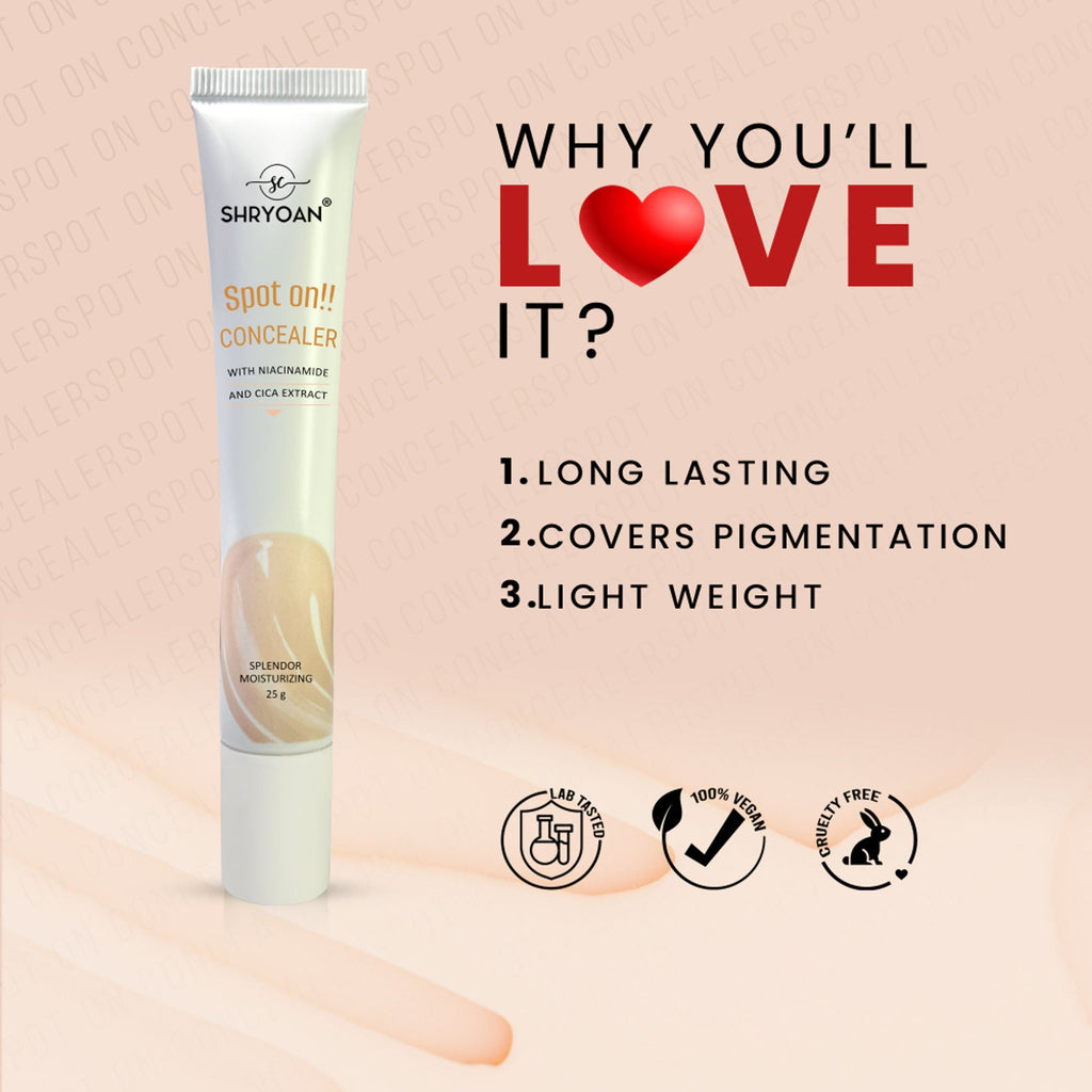 Shryoan Full Coverage and Lightweight Formula Spot on Concealer - 7 | Grab2Buy