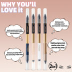 Shryoan Shimmery Dual Kajal with Sharpener - Black-Brown - Black-blue