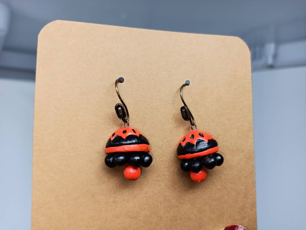 Terracotta Beautiful Boho Style Jhumkas | Grab2Buy