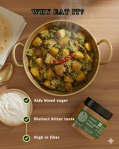 IKAI Organic Fenugreek Seeds | Grab2Buy