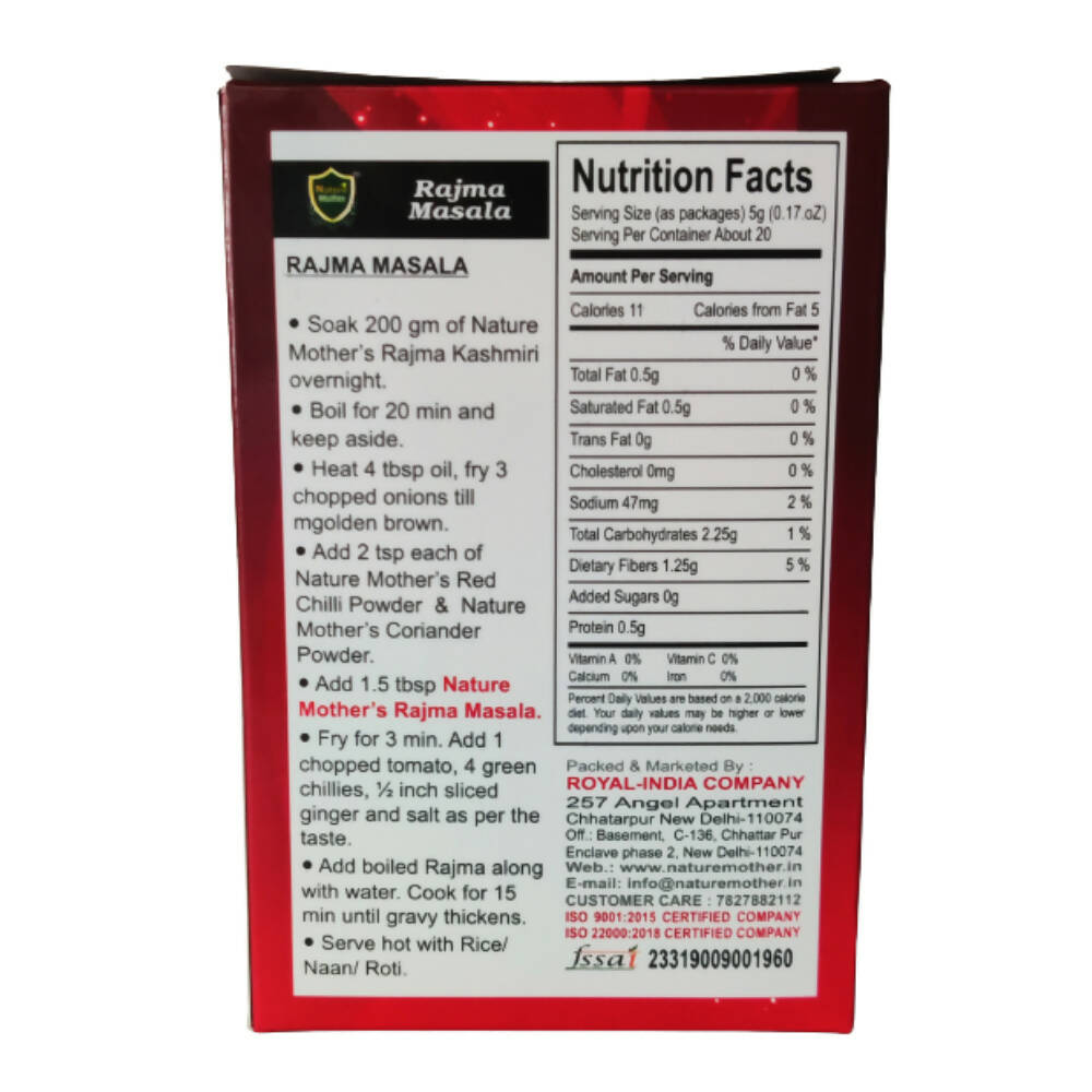 Nature Mother Rajma Masala