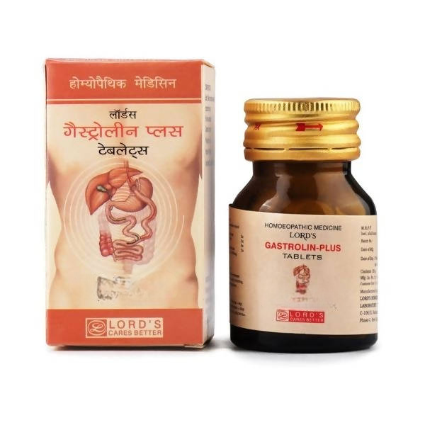 Lord's Homeopathy Gastrolin-Plus Tablets | Grab2Buy