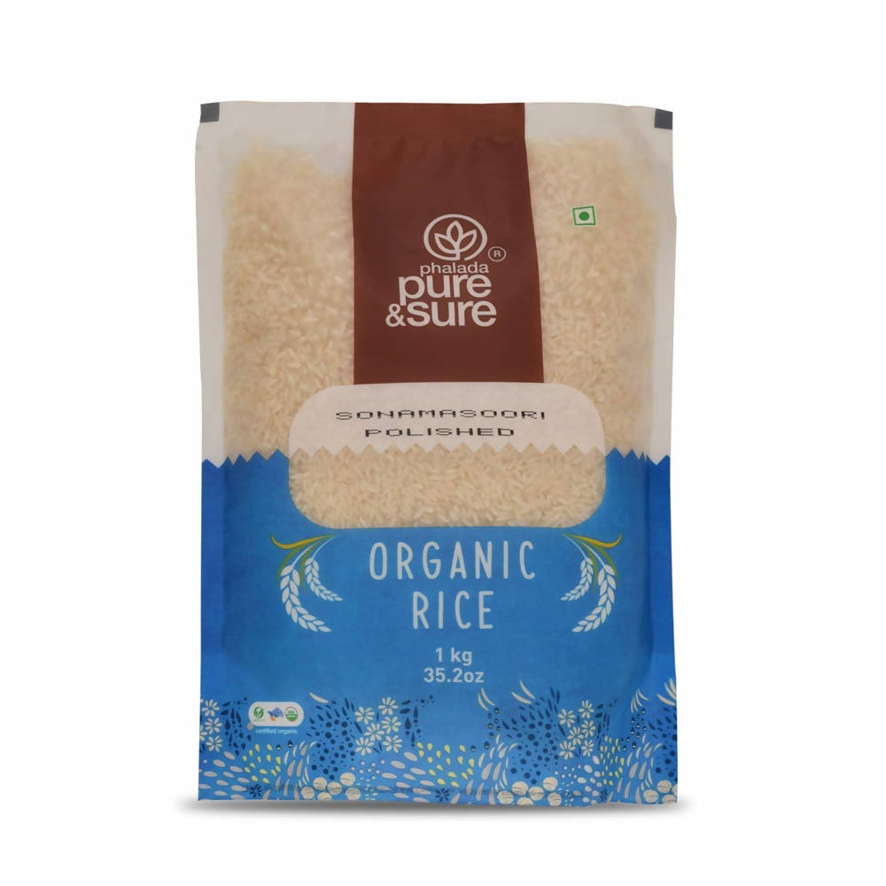 Pure & Sure Sonamasoori Polished Organic Rice | Grab2Buy