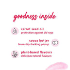 Plum Candy Melts Vegan Lip Balm Red Velvet Love For Dry & Chapped Lips, Natural SPF with Vitamin A