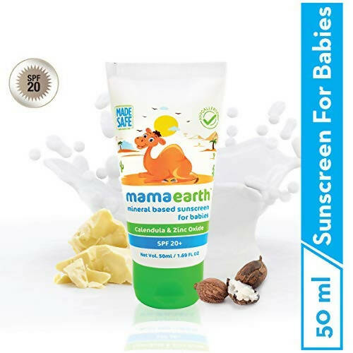 Mamaearth Mineral Based Sunscreen Baby Cream For Protects from UV Rays & Deeply Nourishing & Soothing | Grab2Buy
