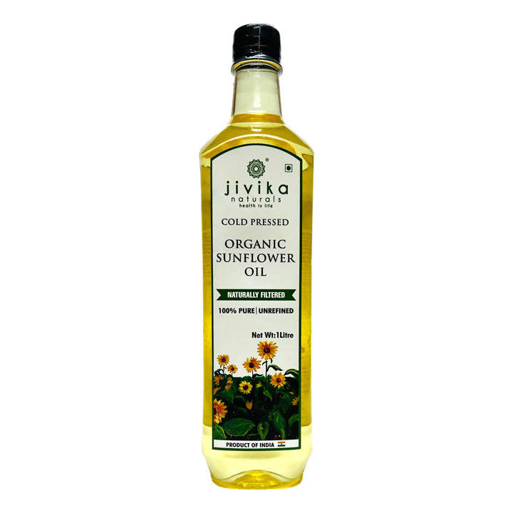 Jivika Naturals Cold Pressed Organic Sunflower Oil | Grab2Buy