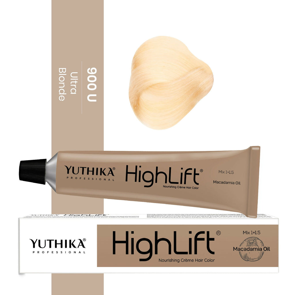 Yuthika Professional High lift Creme Hair Colour 900U Ultra Blonde | Grab2Buy