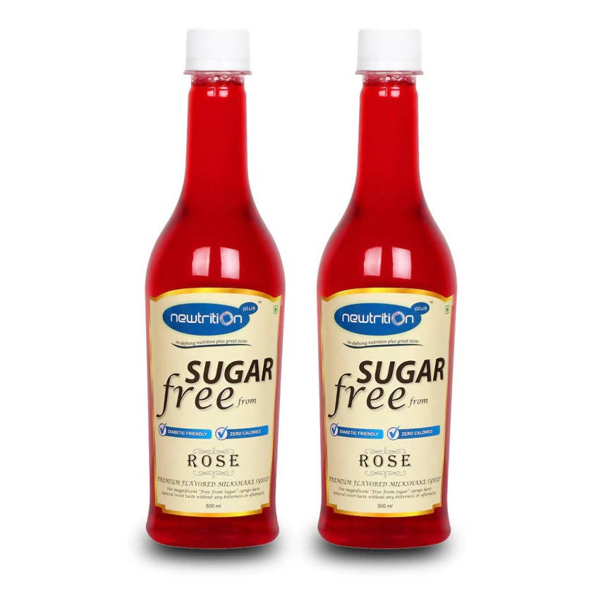 Newtrition Plus Sugar Free Rose Syrup | Grab2Buy