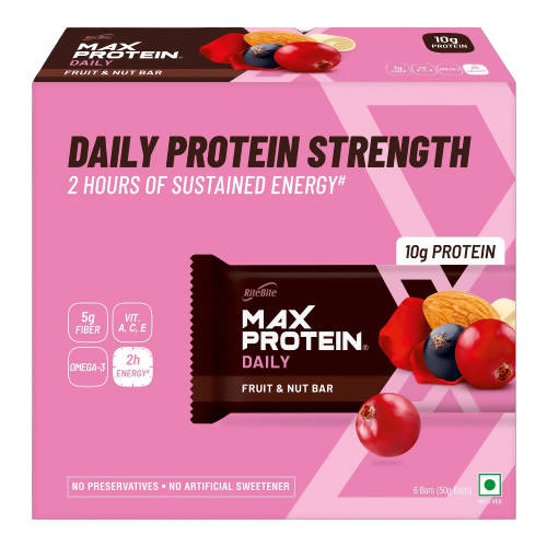 RiteBite Max Protein Daily Fruit & Nut Bar | Grab2Buy