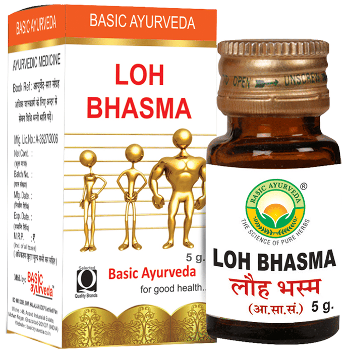Basic Ayurveda Loh Bhasma | Grab2Buy