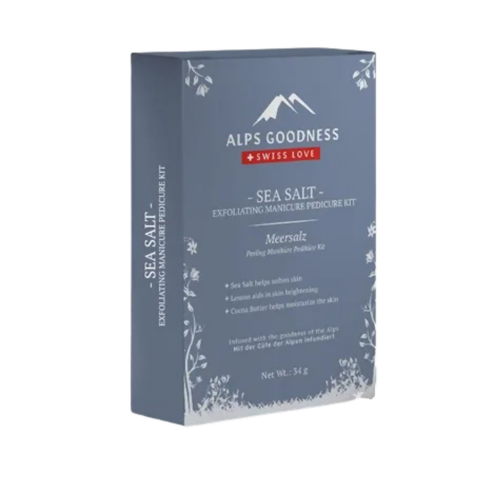 Alps Goodness Sea Salt Exfoliating Manicure Pedicure Kit | Grab2Buy