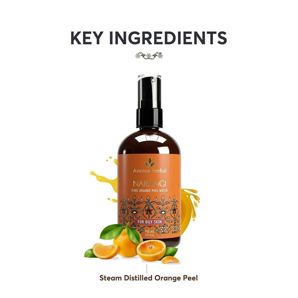 Avimee Herbal Narangi Pure Orange Peel Water For Oily Skin | Grab2Buy