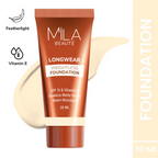 Mila Beaute Longwear Weightless Matte Finish Foundation with SPF 15 - Classic Ivory | Grab2Buy