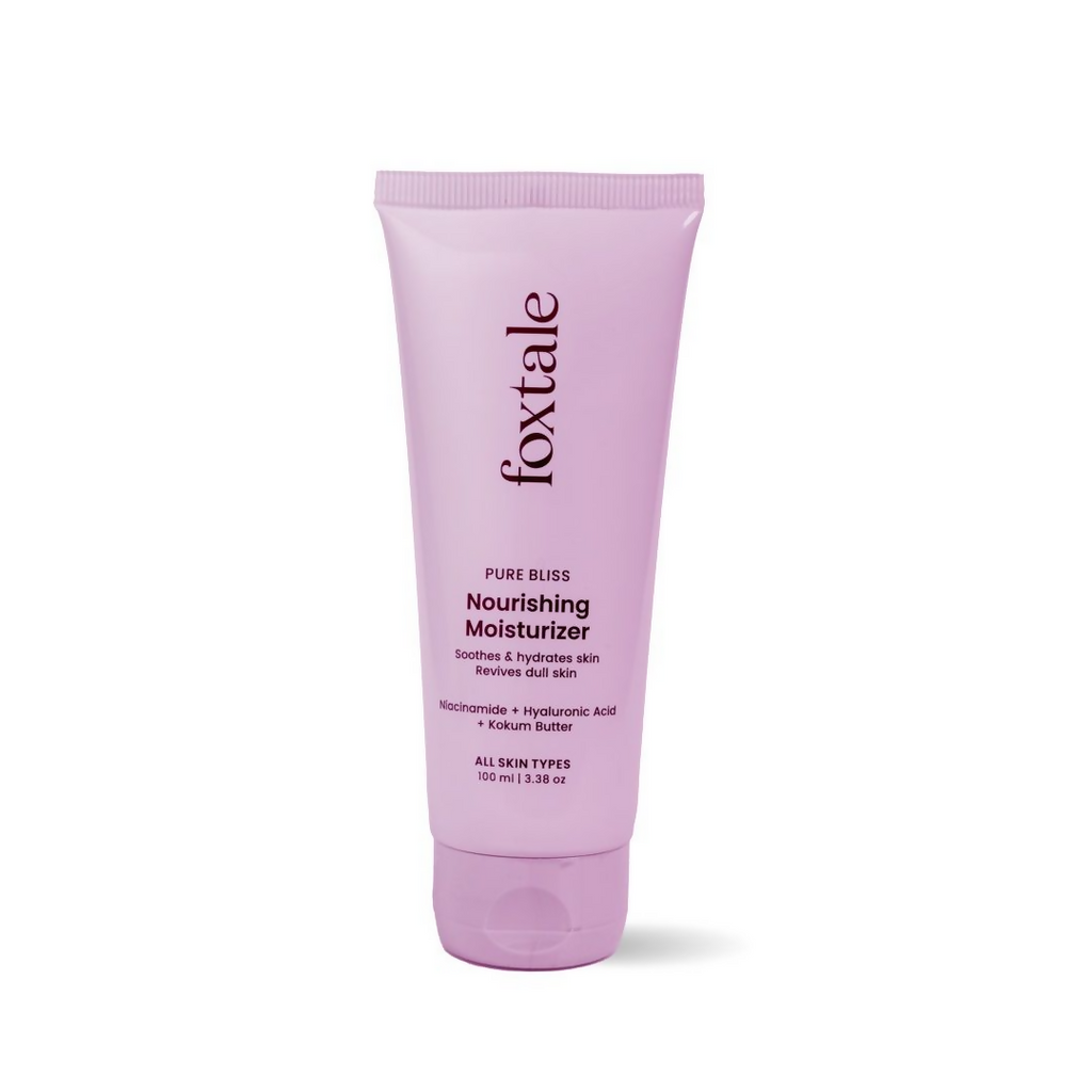 Foxtale Nourishing Face Moisturizer with Niacinamide for 24 Hr Hydration & Lightweight
