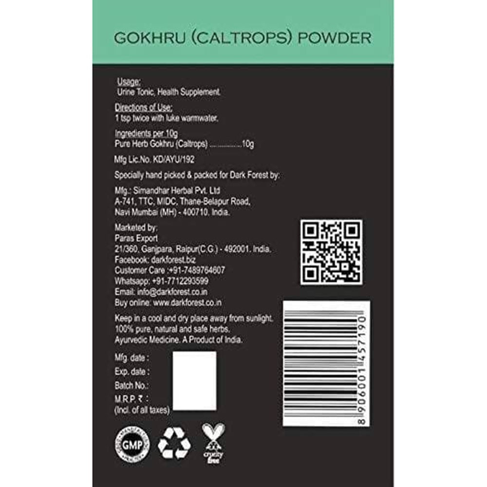 Dark Forest Gokhru Powder | Grab2Buy