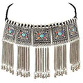 MS Fashion India Latest Design Oxidized Silver Necklace For Women - Multi Color | Grab2Buy