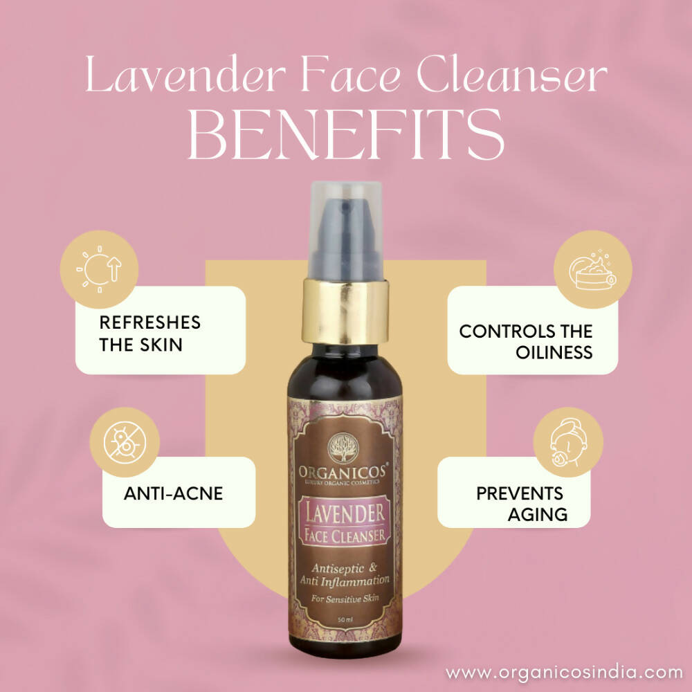 Organicos Lavender Face Cleanser | Grab2Buy