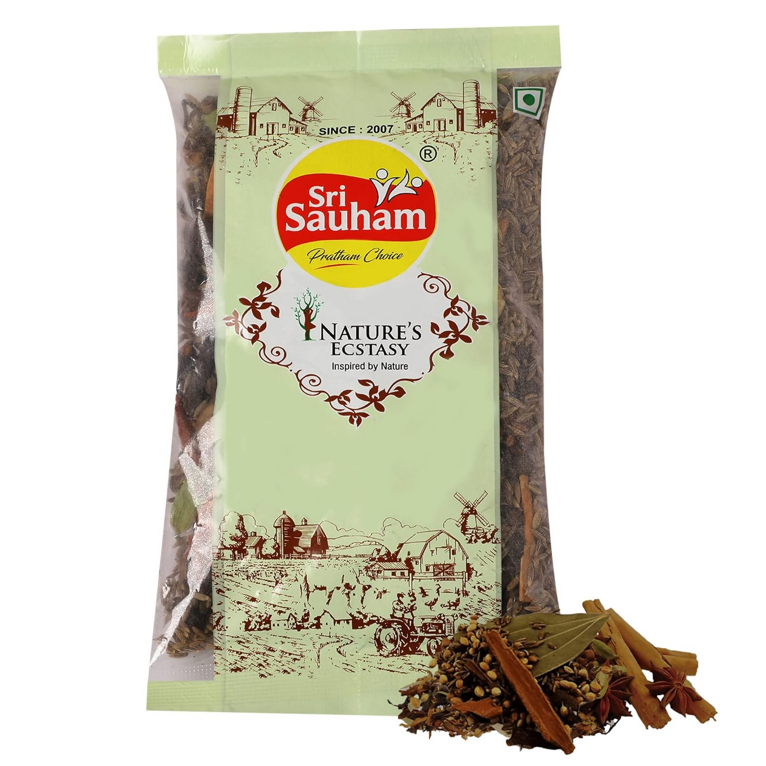 Sri Sauham Premium Sabut Garam Masala | Swadesiicart