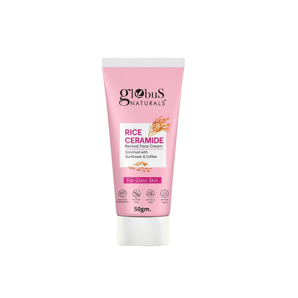 Globus Naturals Rice Ceramide Revival Face Cream | Grab2Buy