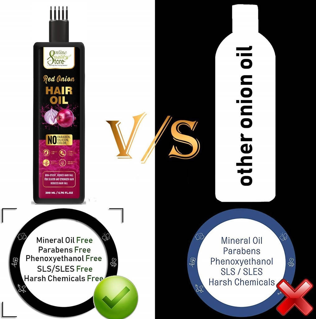 Online Quality Store Red Onion Hair Oil | Grab2Buy