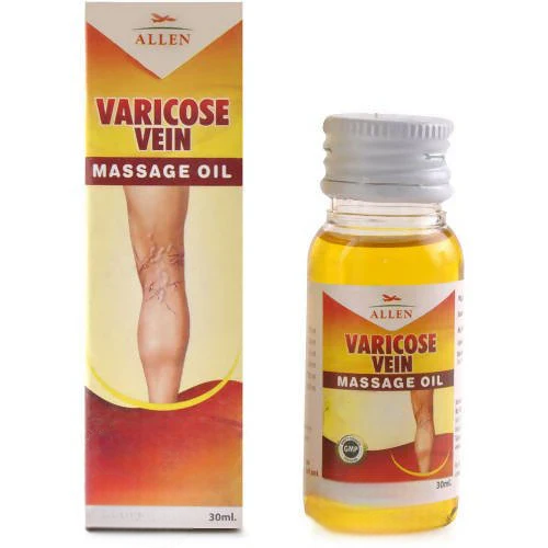 Allen Homeopathy Varicose Vein Massage Oil | Grab2Buy