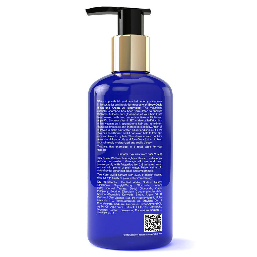 Body Cupid Biotin And Argan Oil Shampoo | Grab2Buy