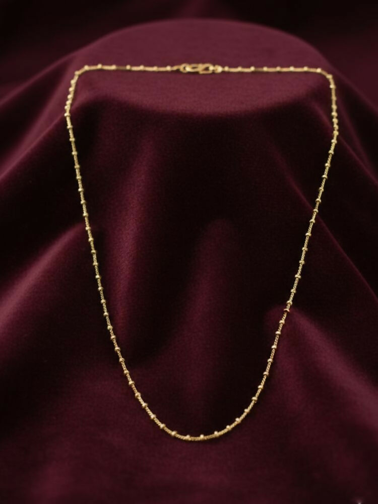 NVR Women Gold Plated Minimal Chain | Grab2Buy