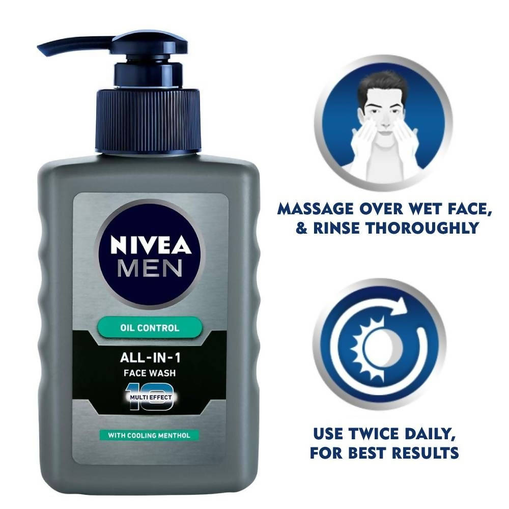 Nivea Men All-In-1 Oil Control Face Wash | Grab2Buy