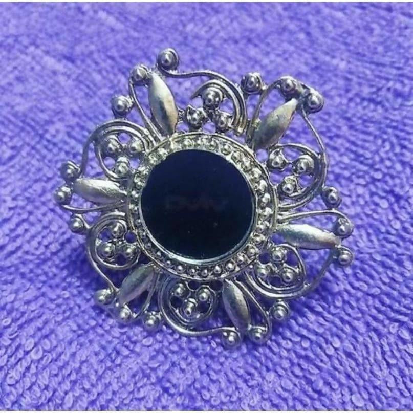 MS Fashion India Women Artificial Jewellery Designed Black Ring | Grab2Buy