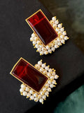 Joban Fashion Monalisa Stone Beaded Stud Earring | Grab2Buy