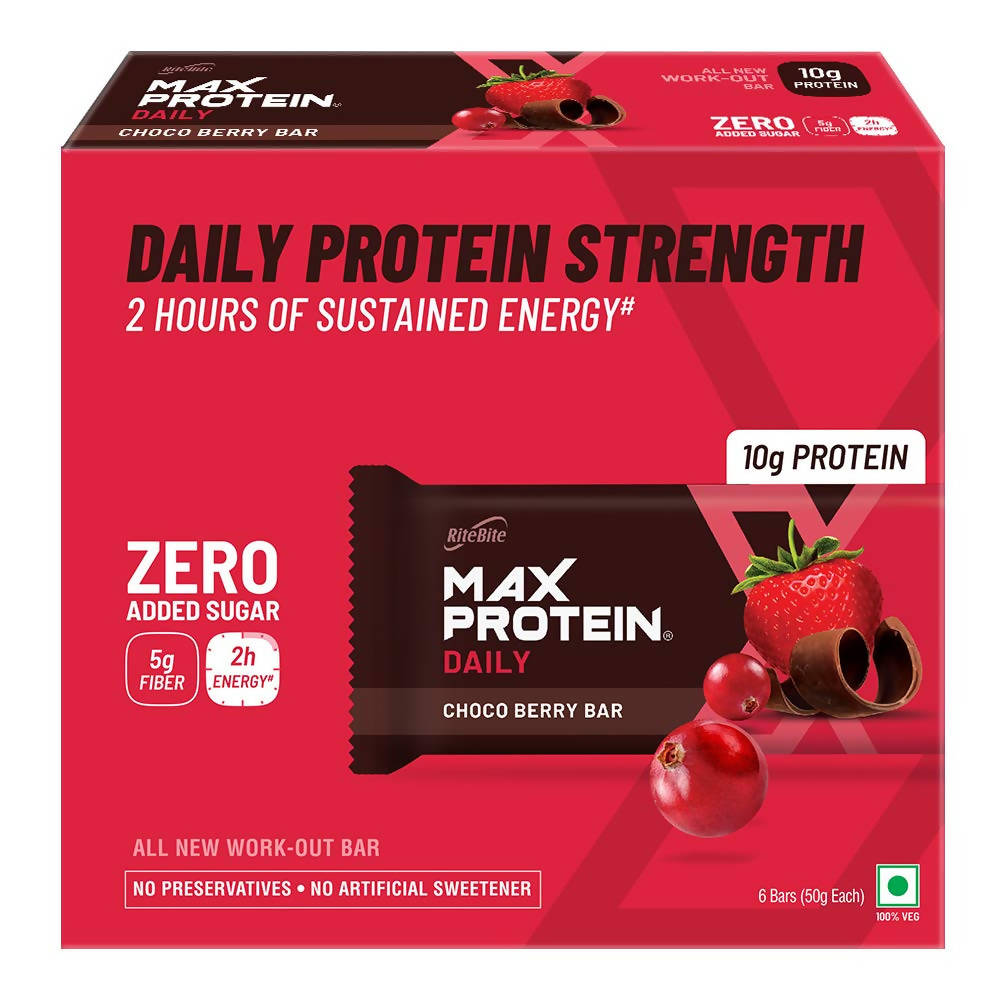 RiteBite Max Protein Daily Choco Berry Bar | Grab2Buy