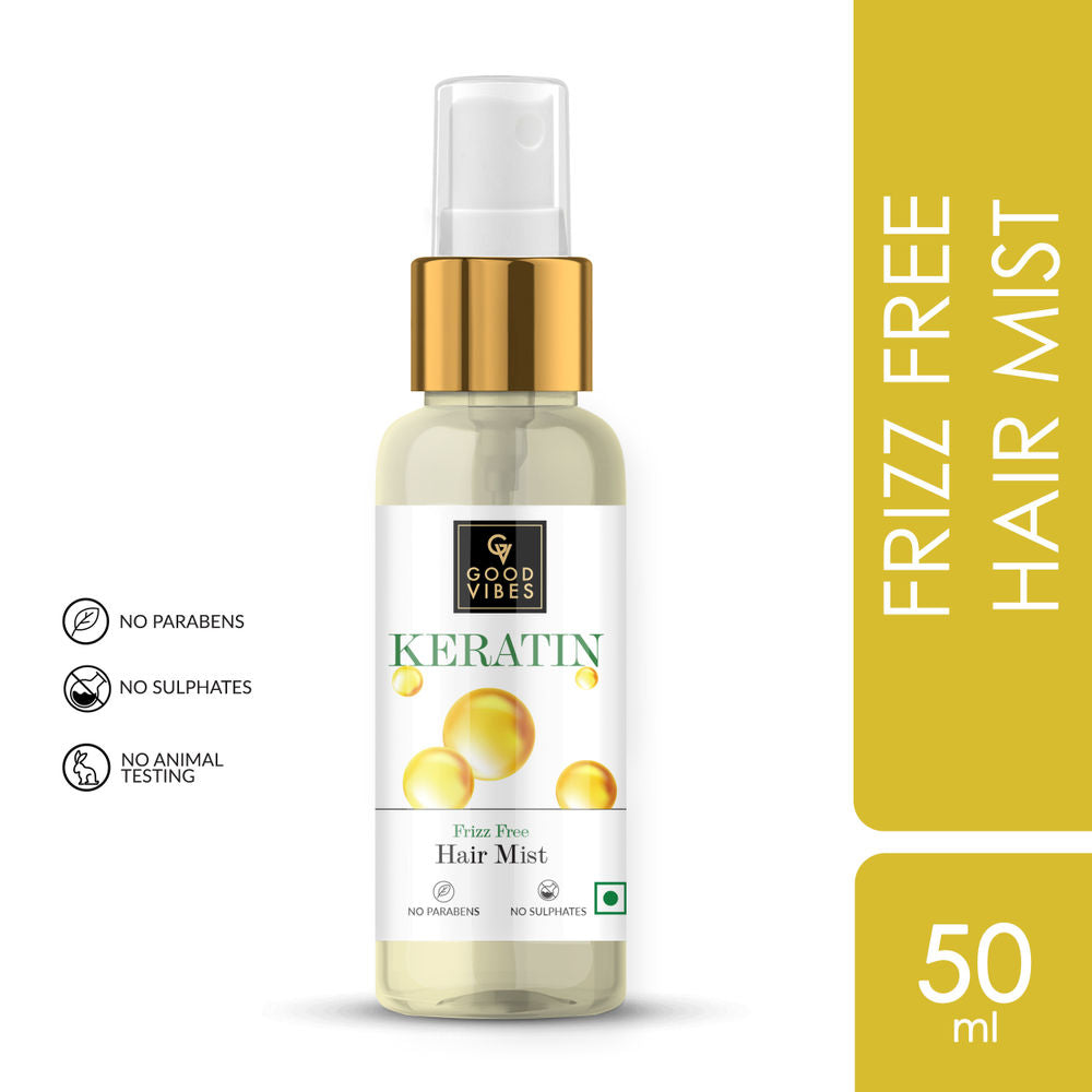 Good Vibes Keratin Frizz Free Hair Mist | Grab2Buy