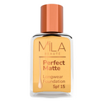 Mila Beaute Perfect Matte Longwear Foundation with SPF 15 & Oil Control Formula - Natural