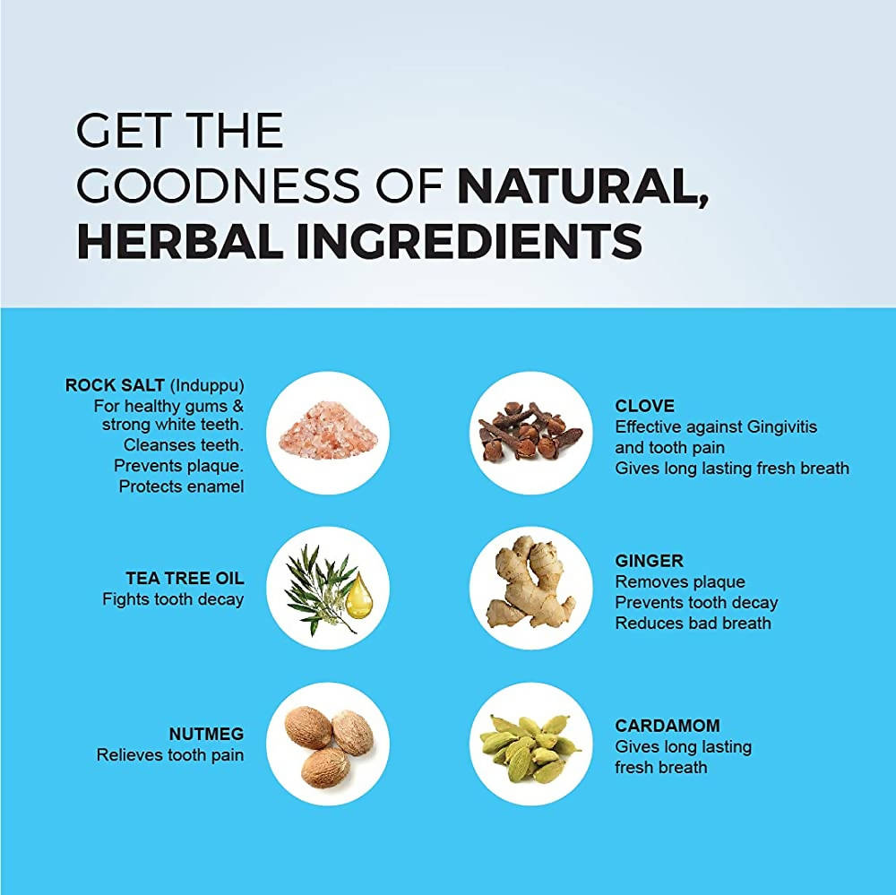 Kp Namboodiri's Natural Salt Toothpaste | Grab2Buy